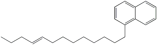 1-(9-Tridecenyl)naphthalene Struktur