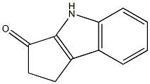 1,2,3,4-Tetrahydrocyclopent[b]indol-3-one Struktur