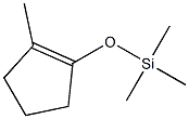 1-Methyl-2-(trimethylsilyloxy)-1-cyclopentene Struktur