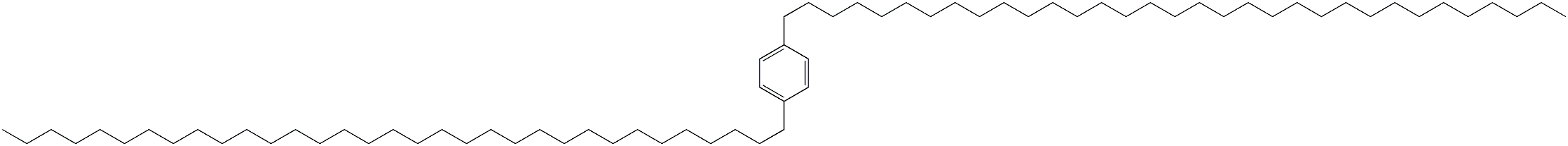 1,4-Di(tritriacontan-1-yl)benzene Struktur