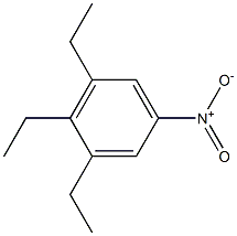 3,4,5-Triethyl-1-nitrobenzene Struktur