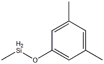 Methyl(3,5-dimethylphenoxy)silane Struktur