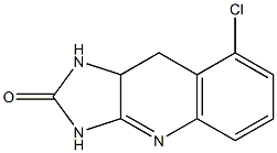 8-Chloro-9,9a-dihydro-1H-imidazo[4,5-b]quinolin-2(3H)-one Struktur