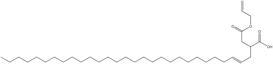 2-(2-Nonacosenyl)succinic acid 1-hydrogen 4-allyl ester Struktur