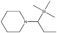 1-[1-(Trimethylsilyl)propyl]piperidine Struktur