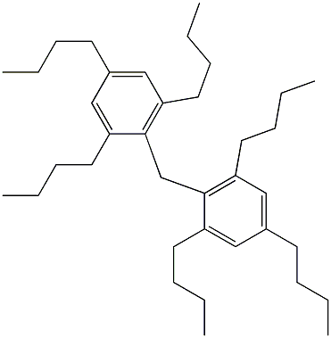 2,2'-Methylenebis(1,3,5-tributylbenzene) Struktur