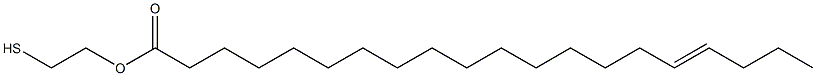 16-Icosenoic acid 2-mercaptoethyl ester Struktur