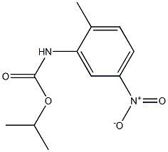 2-Methyl-5-nitrophenylcarbamic acid isopropyl ester Struktur