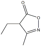 3-Methyl-4-ethylisoxazol-5(4H)-one Struktur