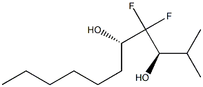 (3R,5S)-4,4-Difluoro-2-methylundecane-3,5-diol Struktur