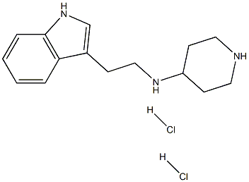 [2-(1H-Indol-3-yl)-ethyl]-piperidin-4-yl-aminedihydrochoride Struktur