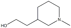 2-(1-Methyl-3-piperidinyl)-1-ethanol Struktur