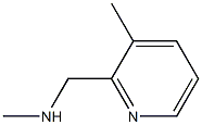 N-Methyl(3-methyl-2-pyridinyl)methanamine Struktur