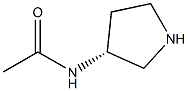 (3R)-(-)-3-Acetaminopyrrolidine Struktur