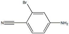 2-Bromo-4-aminobenzonitrile Struktur