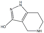 4,5,6,7-Tetrahydro-1H-pyrazolo[4,3-c]pyridin-3-ol Struktur