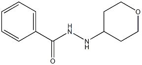 N'-(tetrahydro-2H-pyran-4-yl)benzohydrazide Struktur