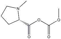 Methoxycarbonyl-N-methyl-L-proline Struktur