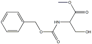 Methyl 2-benzyloxycarbonylamino-3-hydroxypropionate Struktur