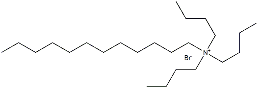 Dodecyltributylammoniumbromide Struktur