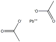 Lead acetate test solution Struktur