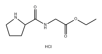 Glycine ethyl ester Struktur