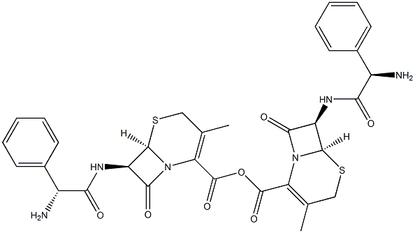 CEPHALEXIN cephalexin Struktur