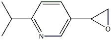 2-isopropyl-5-(oxiran-2-yl)pyridine Struktur