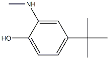 4-tert-butyl-2-(methylamino)phenol Struktur