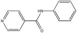 N-phenylisonicotinamide Struktur