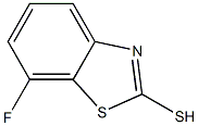 7-Fluoro-benzothiazole-2-thiol Struktur