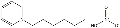 1-hexylpyridine nitrate Struktur