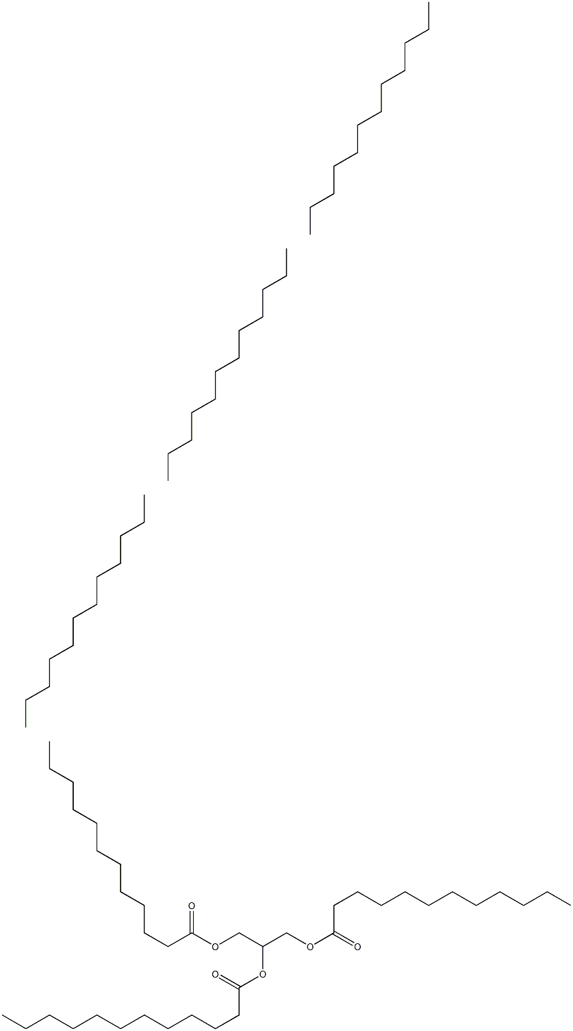 TRILAURIN glycerol trilaurate Struktur