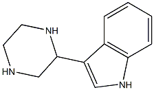 3-PIPERAZIN-2-YL-1H-INDOLE Struktur