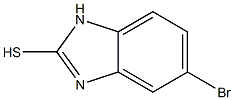 5-BROMO-2-MERCAPTO BENZIMIDAZOLE Struktur