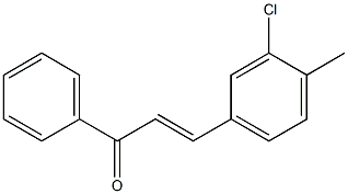 3-Chloro-4MethylChalcone Struktur