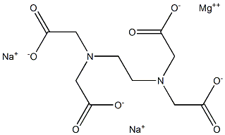 Sodium magnesium edetate Struktur