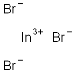 Indium bromide Struktur