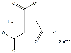 Samarium(III) citrate Struktur