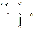 Samarium(III) orthophosphate Struktur