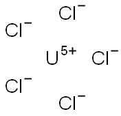 Uranium(V) chloride Struktur