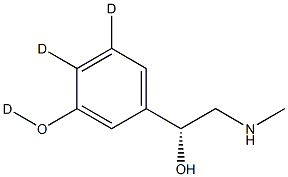 (R)-Phenylephrine-D3 Struktur