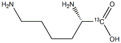 L-Lysine-1-13C Struktur