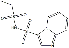 2-ethanesulfonyl imidazo[1,2-A]pyridine-3-sulfonamide Struktur