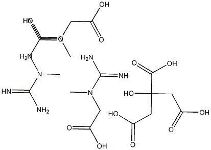 Tricreatine Citrate Struktur