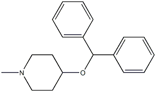 Diphenylpyraline Struktur