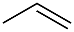 (R)-(+)-Propylene Struktur