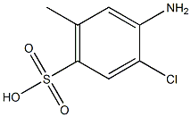 2-CHLORO-5-TOLUIDINE-4-SULPHONICACID Struktur