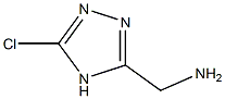 (5-CHLORO-4H-1,2,4-TRIAZOL-3-YL)METHANAMINE Struktur