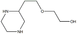 2[2-(Hydroxyethoxy)ethyl]piperazine Struktur